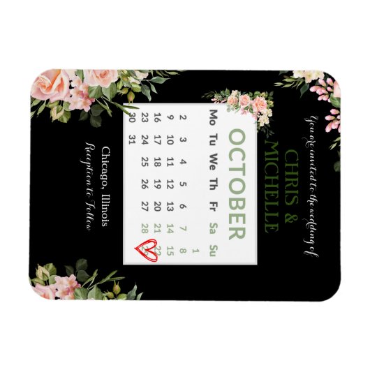 Sparen de Magnet van de Kalender van de Datum Doua Magneet (Horizontaal)