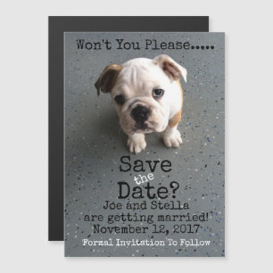 Sparen de Magnetische Datum Magnetische Uitnodiging