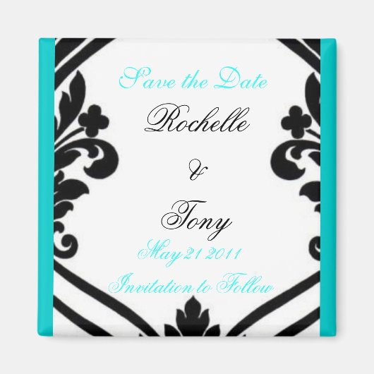 Sparen de Magnetten van de Datum Magneet (Voorkant)