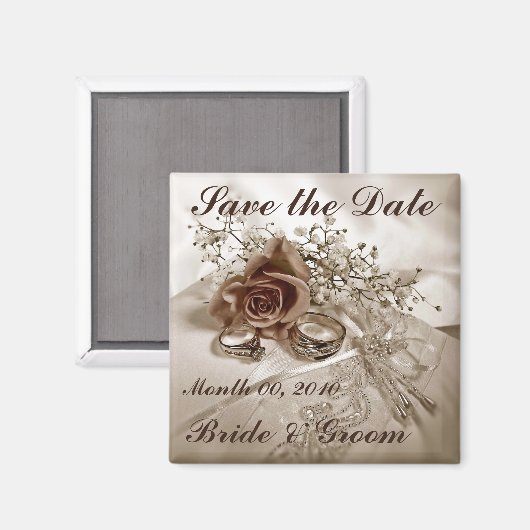 Sparen de Magnetten van de Datum Magneet (Voorkant / Achterkant)