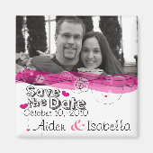 Sparen de Magnetten van de Datum Magneet (Voorkant)