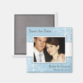 Sparen de Magnetten van de Foto van de Datum Magneet (Voorkant / Achterkant)