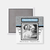 Sparen de Magnetten van de Foto van de Datum Magneet (Voorkant / Achterkant)