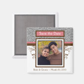 Sparen de Magnetten van de Foto van de Datum Magneet (Voorkant / Achterkant)