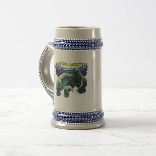 Sparen de Manateans Bierpul (Voorkant links)