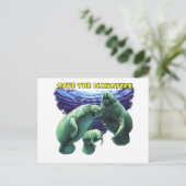 Sparen de Manateans Briefkaart (Staand voorkant)