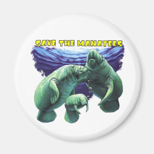 Sparen de Manateans Magneet