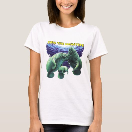 Sparen de Manateans T-shirt (Voorkant)