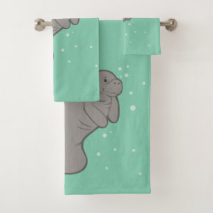 Sparen de Manatees! Bad Handdoek