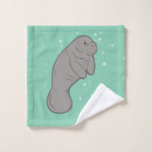 Sparen de Manatees! Bad Handdoek (Wasdoekje)