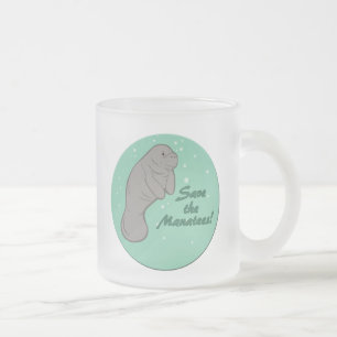 Sparen de Manatees! Matglas Koffiemok