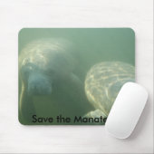 Sparen de Manatees! Muismat (Met muis)