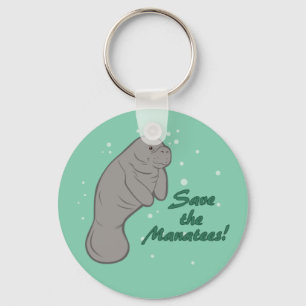 Sparen de Manatees! Sleutelhanger