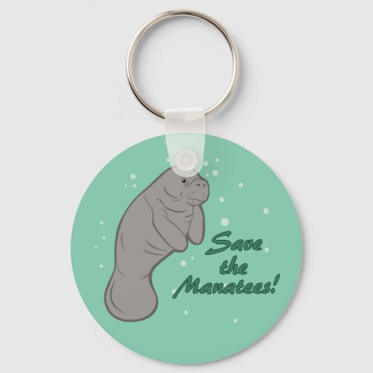 Sparen de Manatees! Sleutelhanger (Voorkant)