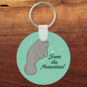Sparen de Manatees! Sleutelhanger (Voorkant)
