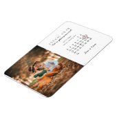 Sparen de Mededeling van de Woensdag van de Maand Magneet (Linkerzijde)