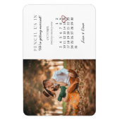 Sparen de Mededeling van de Woensdag van de Maand Magneet (Verticaal)