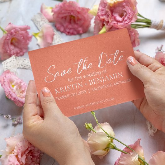 Sparen de Mededelingen van de Datum (Perzik) Kaart