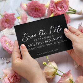 Sparen de Mededelingen van de Datum (Zwart) Kaart