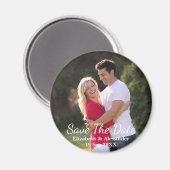 Sparen de Moderne Foto van de Datum Magneet (Voorkant / Achterkant)