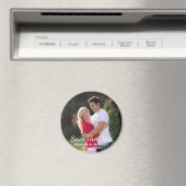 Sparen de Moderne Foto van de Datum Magneet (Insitu (Vaatwasser))