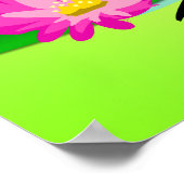 Sparen de Moeras Twitchy op de Kikker Dragonflies  Poster (Hoek)