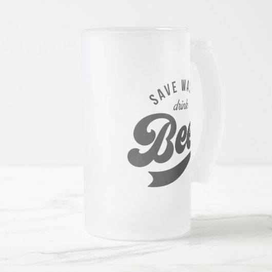 Sparen de Mok van de Vaderdag van de Bier van de D (Voorkant rechts)