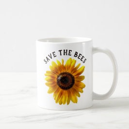 Sparen de Mok van de Zonnebloem van de bijen