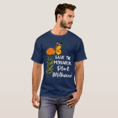 Sparen de Monarches Plant Milkweed Butterfly T-shirt (Voorkant volledig)