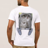 Sparen de Mountain Gorillas (voor- en achterontwer T-shirt (Achterkant)