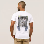 Sparen de Mountain Gorillas (voor- en achterontwer T-shirt (Achterkant volledig)