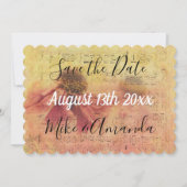 Sparen de Muzieknoten van de Datum en de Dagen Save The Date (Voorkant)