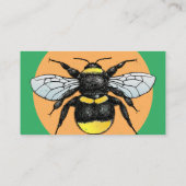 Sparen de Natuur van bijen Lover Farmer of Gardene Visitekaartje (Achterkant)