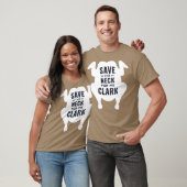 Sparen de Neck voor mij Clark T-shirt (Unisex)