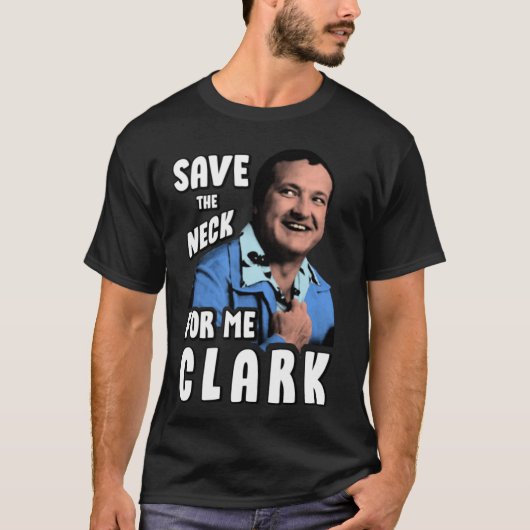 Sparen de nek voor me clark V.3 T-shirt (Voorkant)