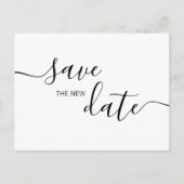 Sparen de Nieuwe Datum Sociale die sparen de Datum Aankondigingskaart (Voorkant)