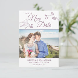 Sparen de Nieuwe Datum trouwuitstel foto