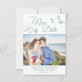 Sparen de Nieuwe Datum trouwuitstel foto