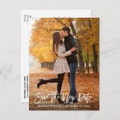 Sparen de Nieuwe Foto van het Manuscript van de Bo Briefkaart (Voorkant / Achterkant)