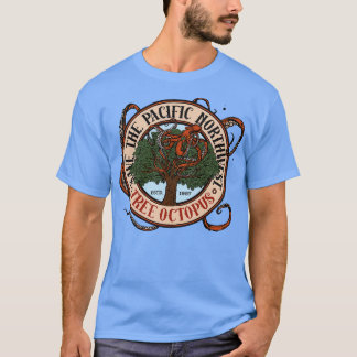 Sparen de Noordwestelijke Boom van de Stille Oceaa T-shirt