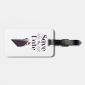 Sparen de  Nota Nautical van de Datum Bagagelabel (Achterkant horizontaal)