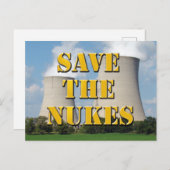 Sparen de Nukes Briefkaart (Voorkant / Achterkant)