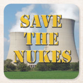 Sparen de Nukes Kartonnen Onderzetters (Voorkant)