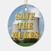 Sparen de Nukes Keramisch Ornament (Links)