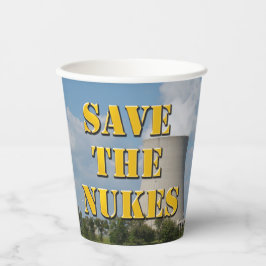 Sparen de Nukes Papieren Bekers