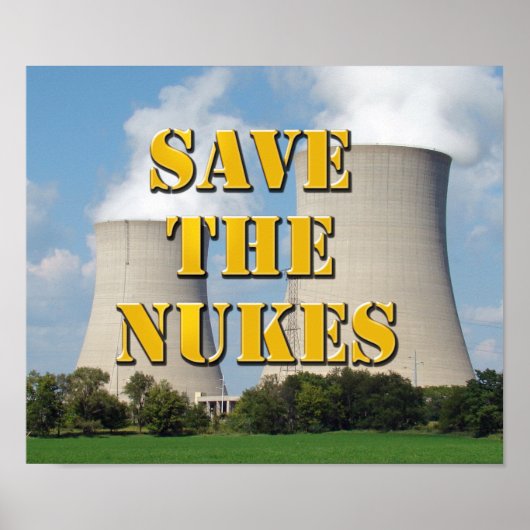 Sparen de Nukes Poster (Voorkant)