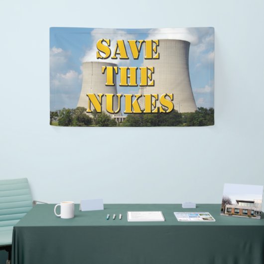 Sparen de Nukes Spandoek (Beurs)