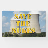 Sparen de Nukes Spandoek (Horizontaal)