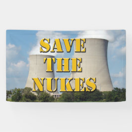 Sparen de Nukes Spandoek
