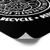 Sparen de Oceaan, Milieubescherming, Scuba Di Poster (Hoek)